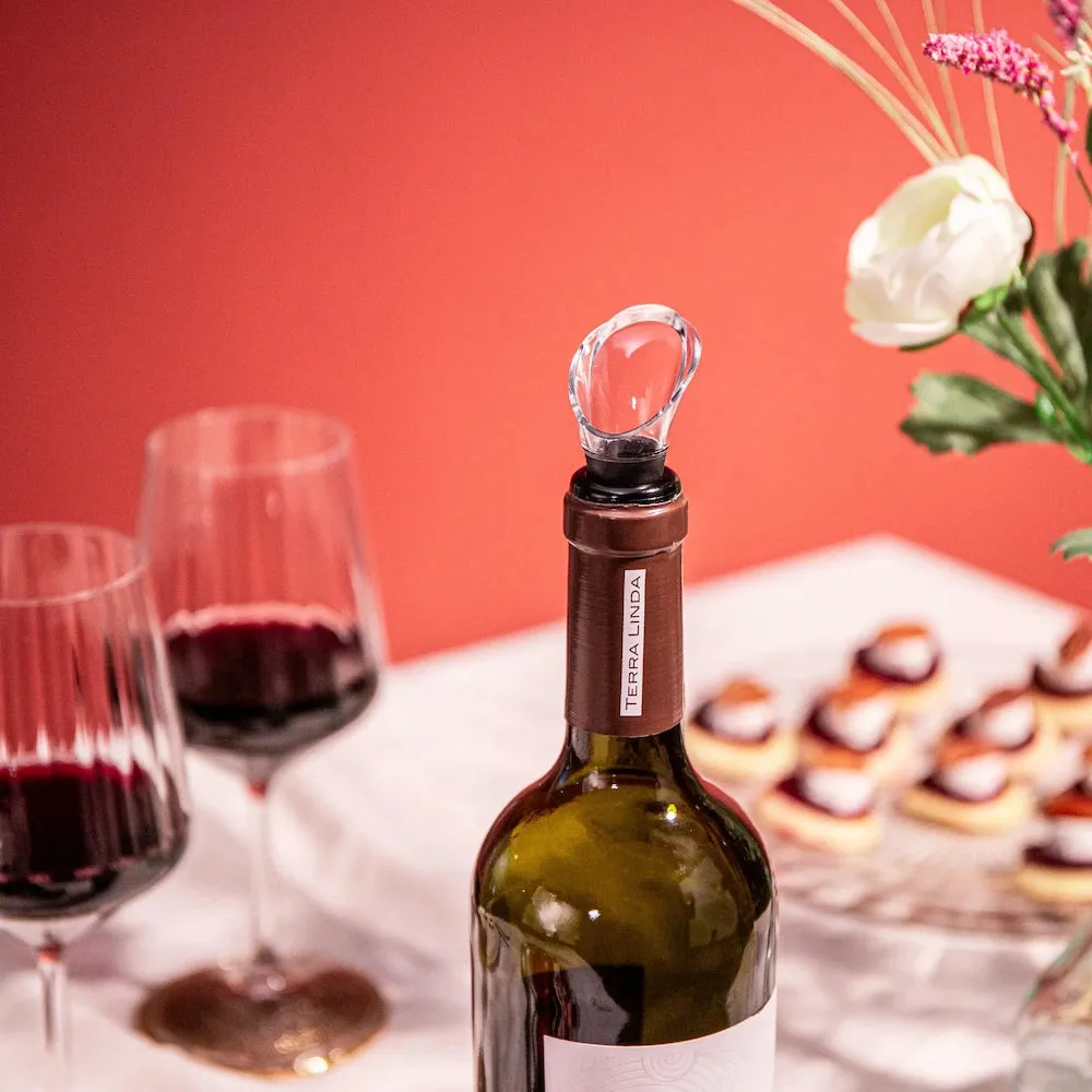 Vacuvin Wine Server Versatore Vino Antigoccia 2 Pezzi