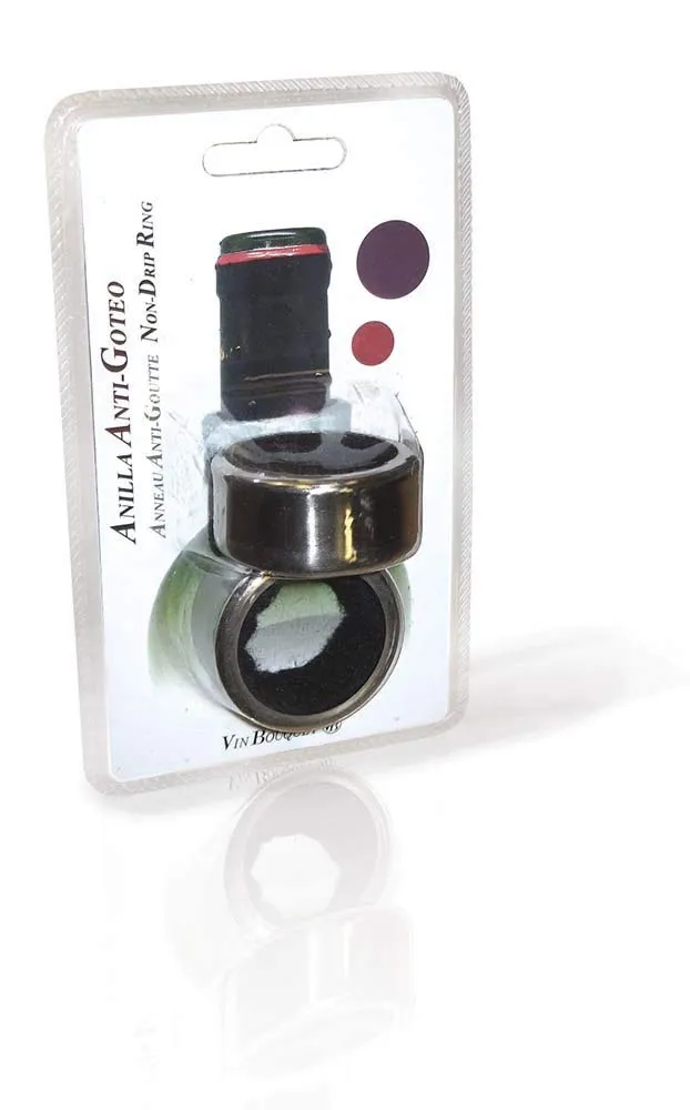 Vin Bouquet FIA 009 anelli antigoccia acciaio inox 2 pezzi