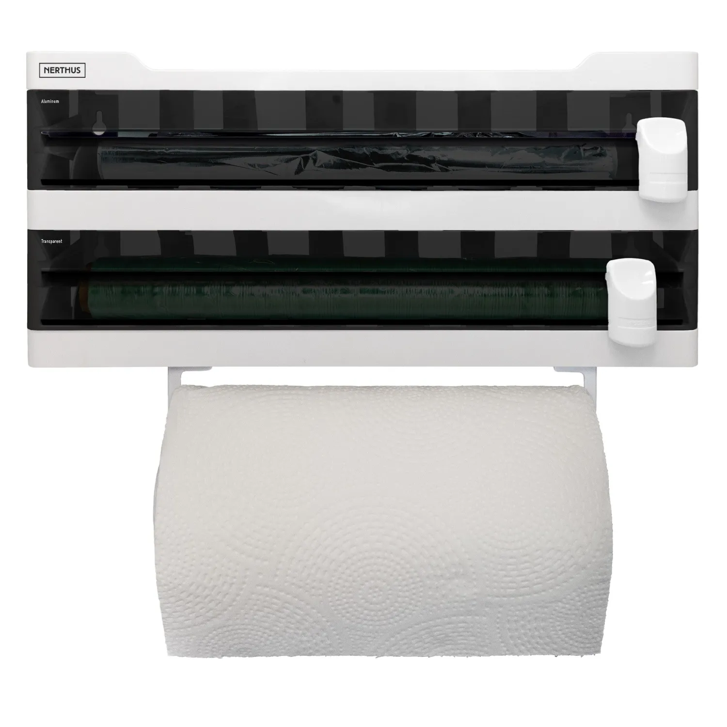 VinBouquet portarotoli da parete con distributore triplo cucina