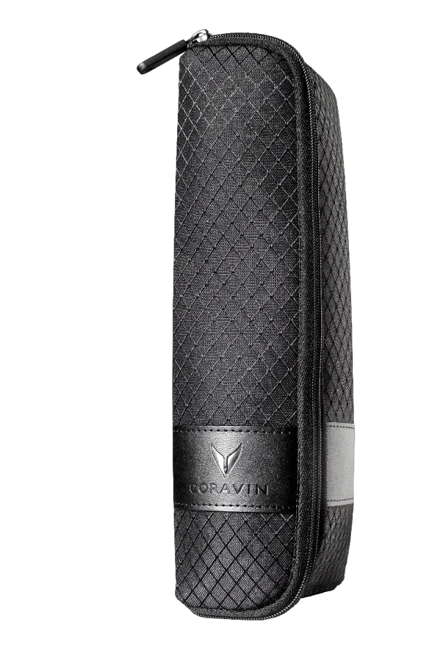 Coravin Timeless custodia trasporto morbida con tasche