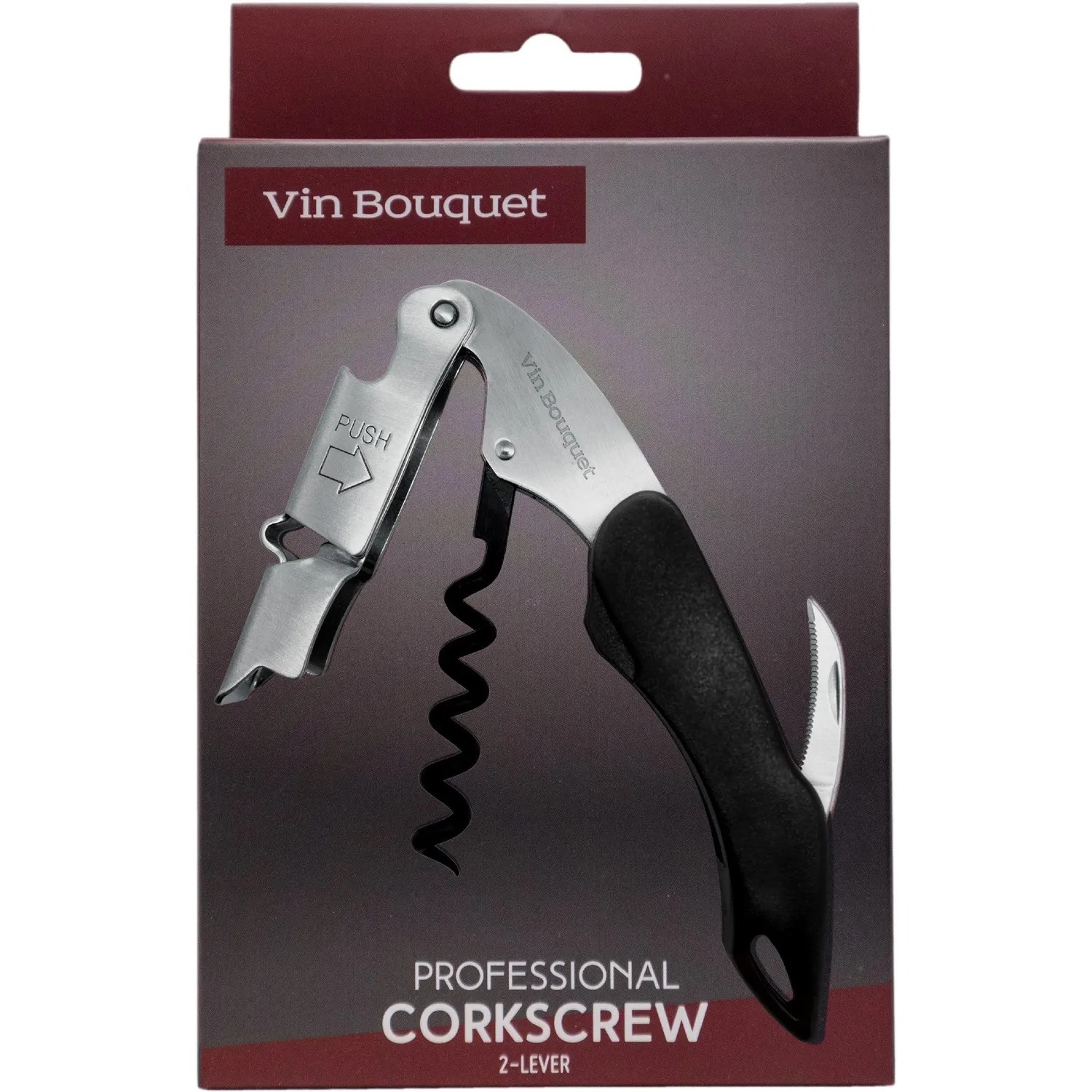 VinBouquet Cavatappi Due Tempi Professionale con Lama