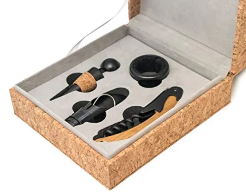 Vin Bouquet FI 508 Set Vino 4 Pezzi con Cavatappi