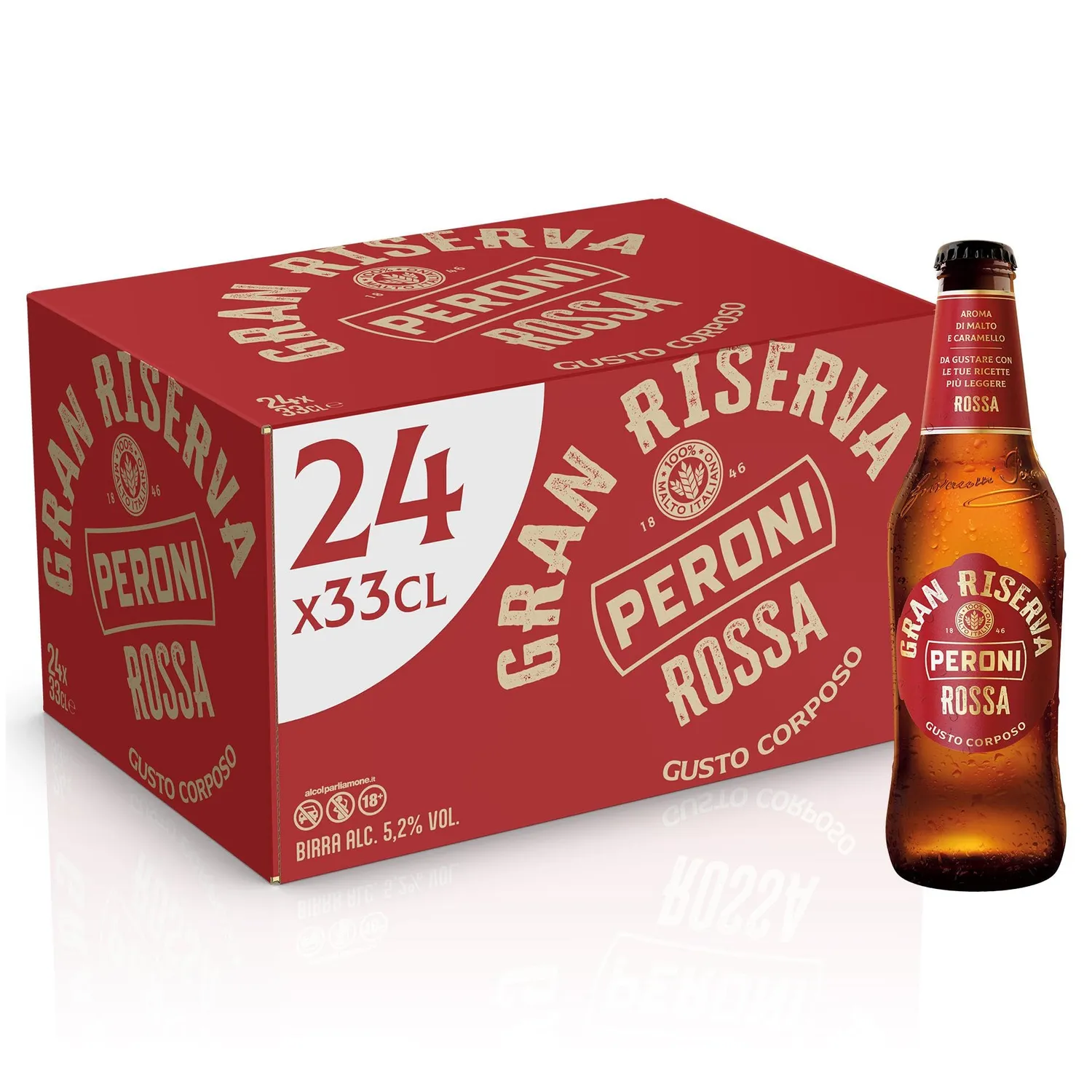 Peroni Gran Riserva birra 24x33 cl