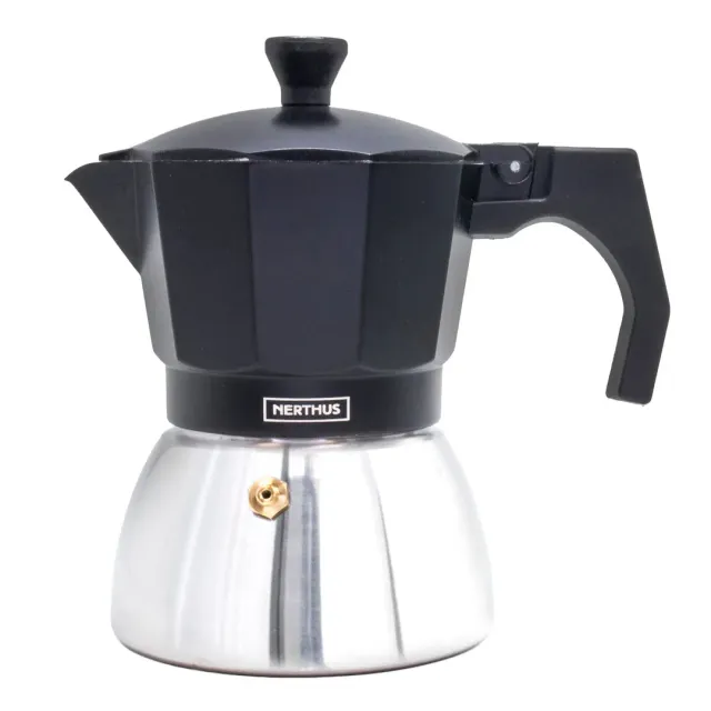 VinBouquet Moka Induzione Acciaio Ottagonale