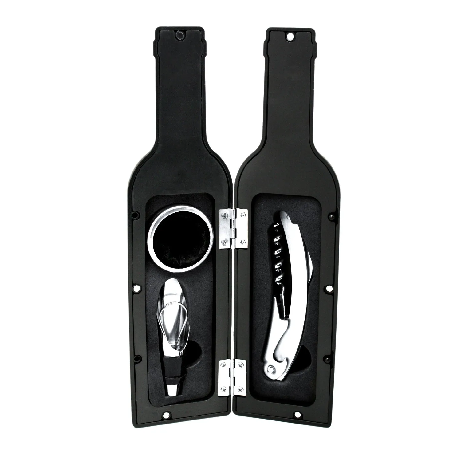 VinBouquet Set Vino in Astuccio Bottiglia 4 Pezzi