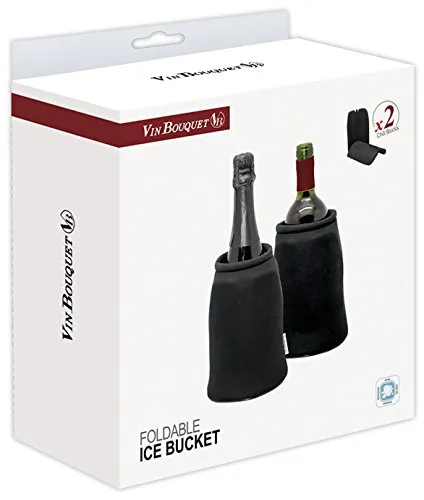 Vin Bouquet FIE 193 Secchiello Pieghevole Neoprene Nero Gel