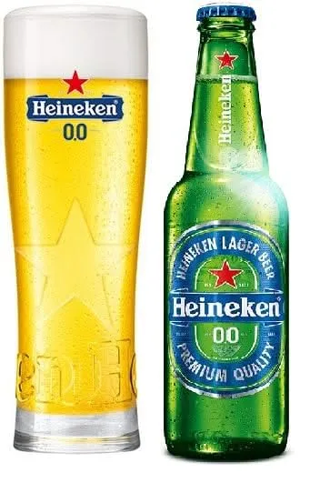 Heineken 0,0% Star Bicchieri Birra 6 x 25 cl Vetro