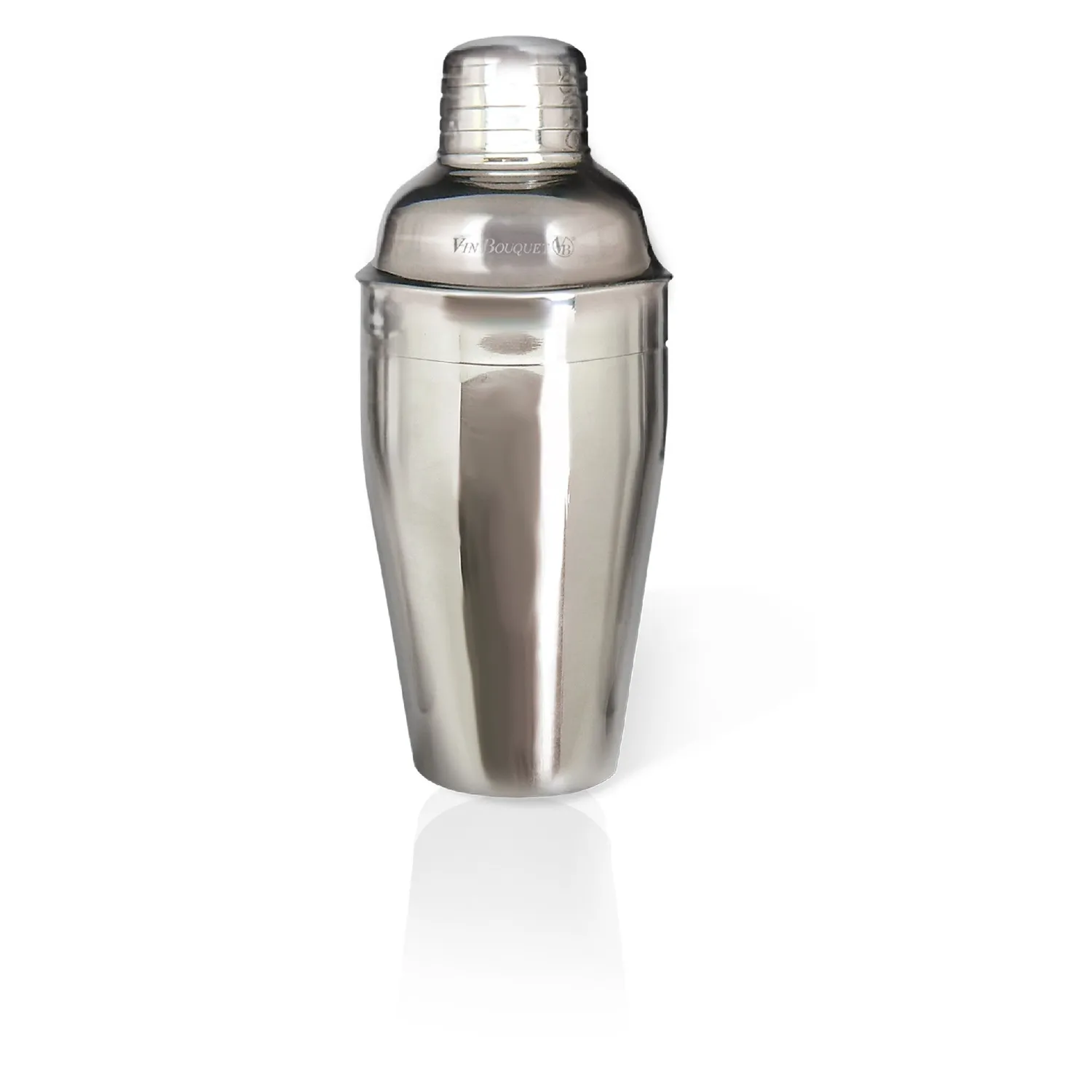 VinBouquet Shaker Cocktail 3 Pezzi Acciaio Inox