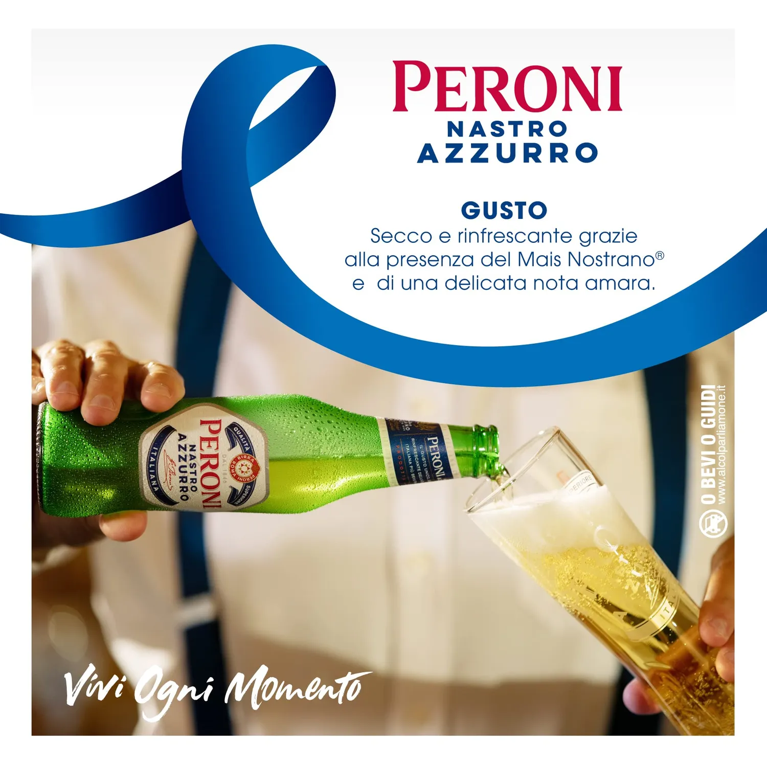 Peroni Nastro Azzurro Birra Premium Lager