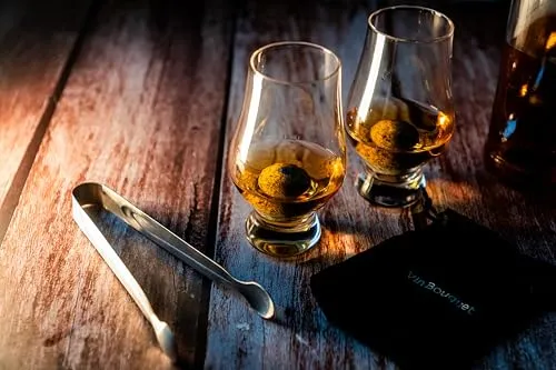 Vin Bouquet Classique FI 1553 set whisky 2 bicchieri granito