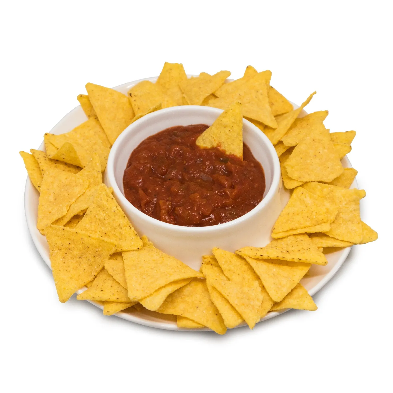 VinBouquet Piatto Porcellana con Centro Salsa