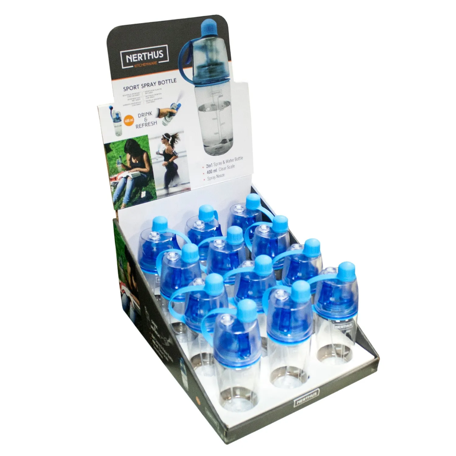 VinBouquet borraccia sportiva nebulizzatore 400 ml