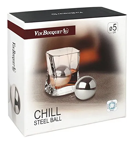 Vin Bouquet FIE 125 sfera refrigerante in acciaio inox con gel