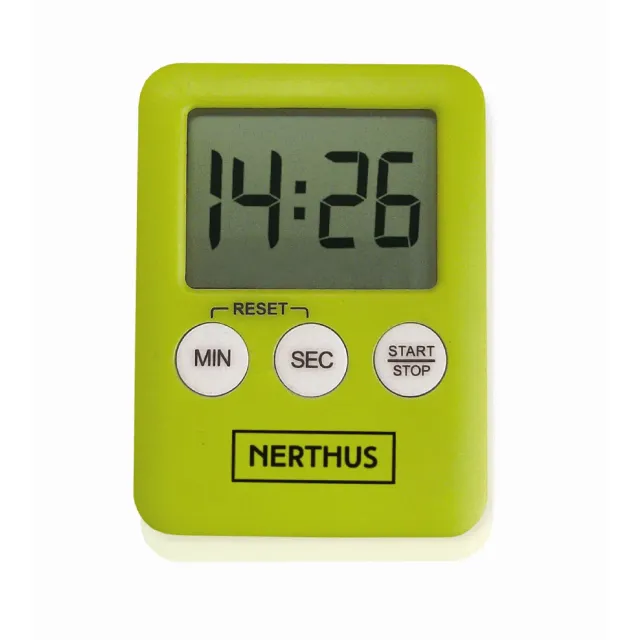 VinBouquet Timer Digitale da Cucina con Calamita e Allarme