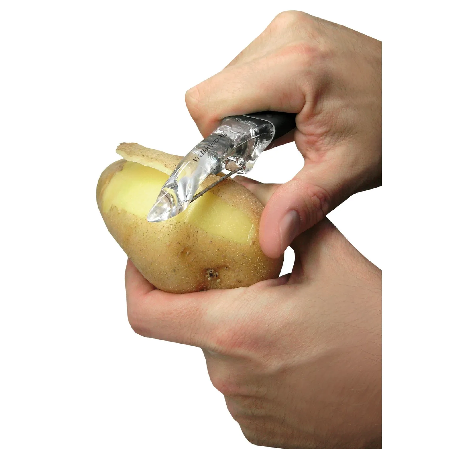 VinBouquet pelapatate liscio con lama in acciaio inox