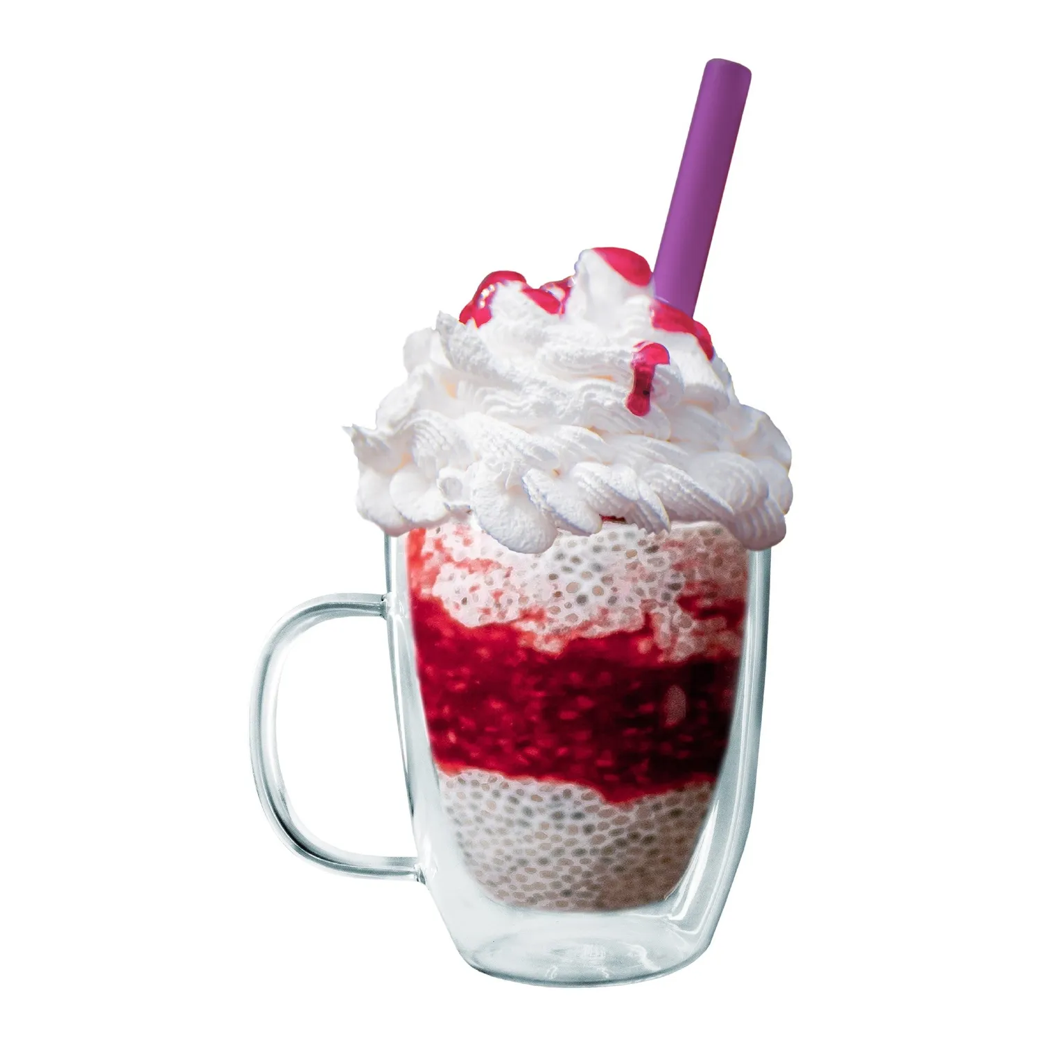 VinBouquet Tazza Vetro Borosilicato Doppia Parete