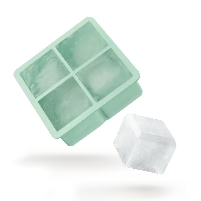 Vacuvin Stampo Ghiaccio Cubetti Silicone Alimentare