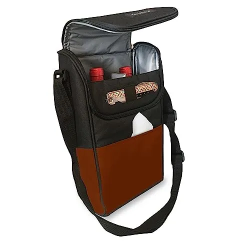Vin Bouquet FIE 139 Borsa Termica 2 Bottiglie Nera