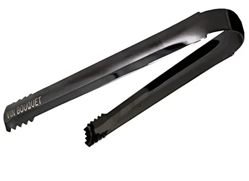 Vin Bouquet Pinza Ghiaccio Acciaio Inox Grafite Nero