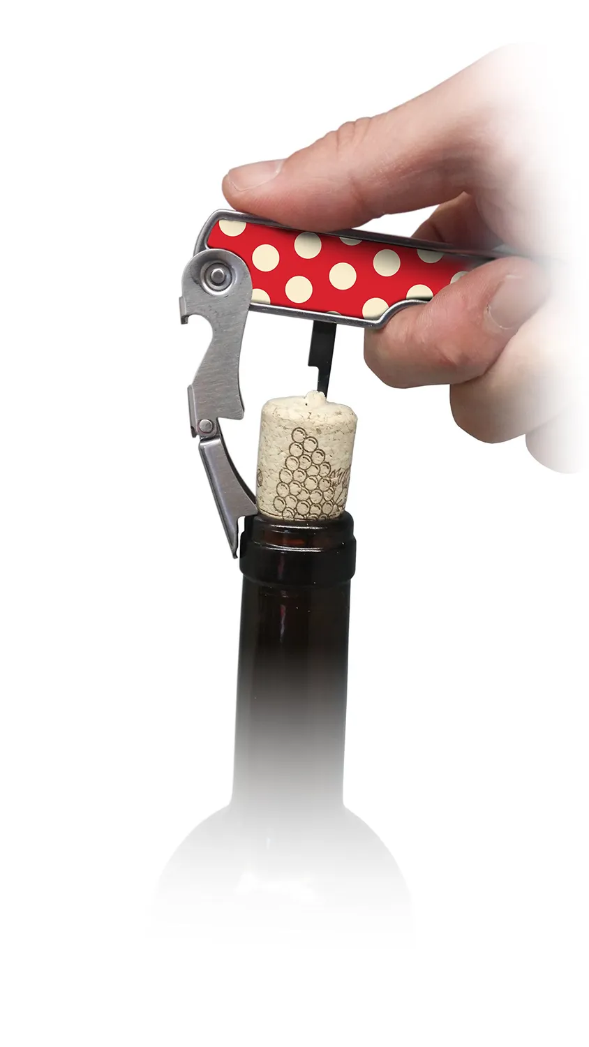 Vin Bouquet FIV 184 Cavatappi 2 Tempi Rosso Beige Acciaio