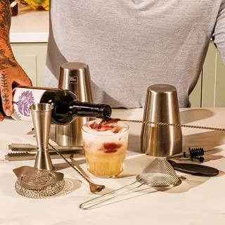 Vacuvin Bar in a Box Mixologist Kit Cocktail 14 Pezzi