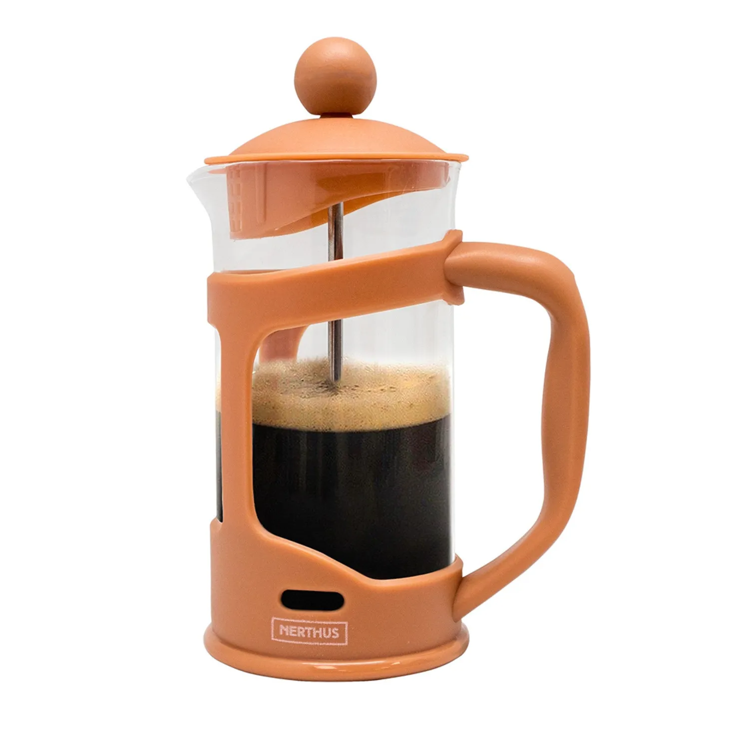VinBouquet caffettiera francese vetro filtro inox