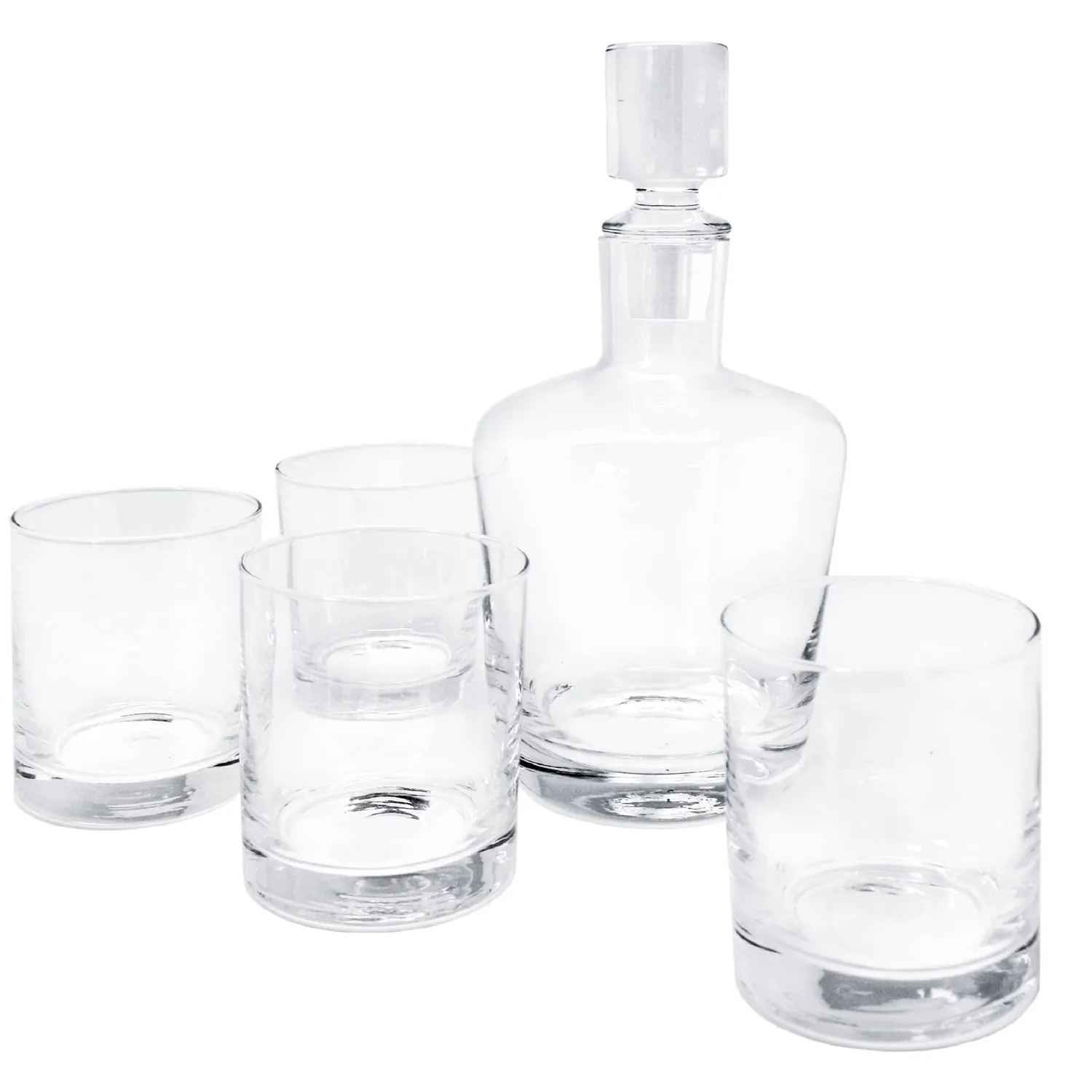 Vin Bouquet FIA 362 set whisky decanter 4 bicchieri