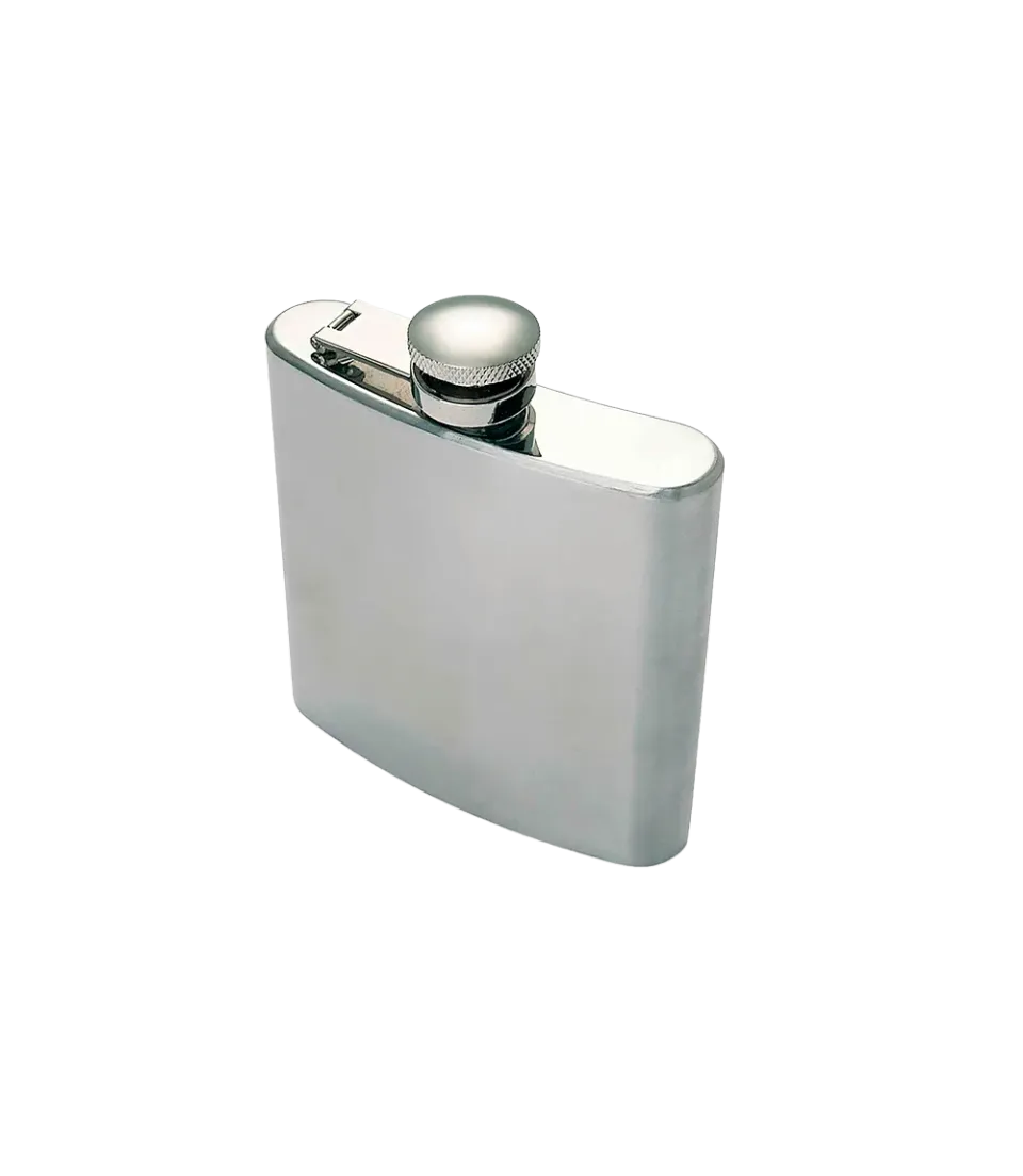 Boj fiaschetta satinata 175 ml acciaio inox