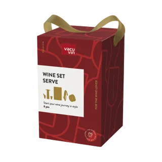 Vacuvin Serve Set Vino 6 Accessori Raffredda e Mesce