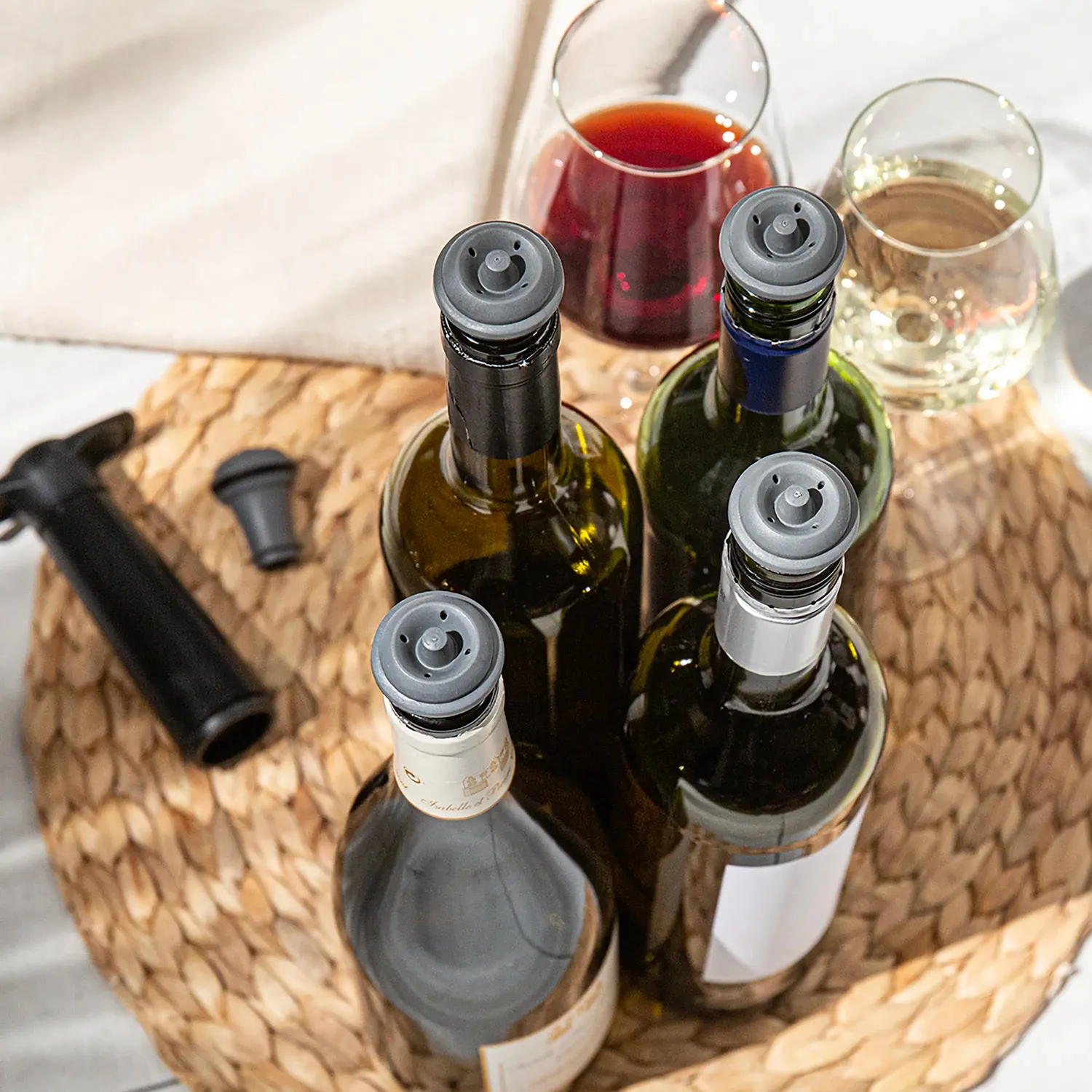 Vacu Vin tappi per vino sottovuoto