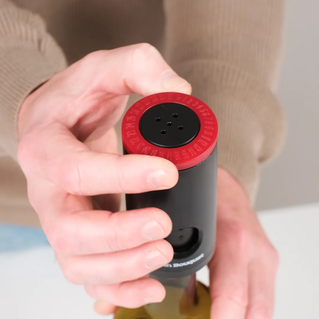 VinBouquet tappo vino sottovuoto con segnale sonoro
