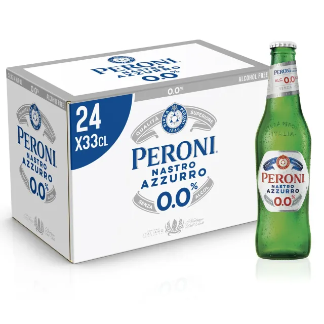 Peroni Nastro Azzurro 0.0 Birra Analcolica Secca