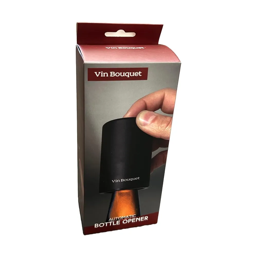 Vin Bouquet FID 018 Apribottiglie Automatico Nero Gomma