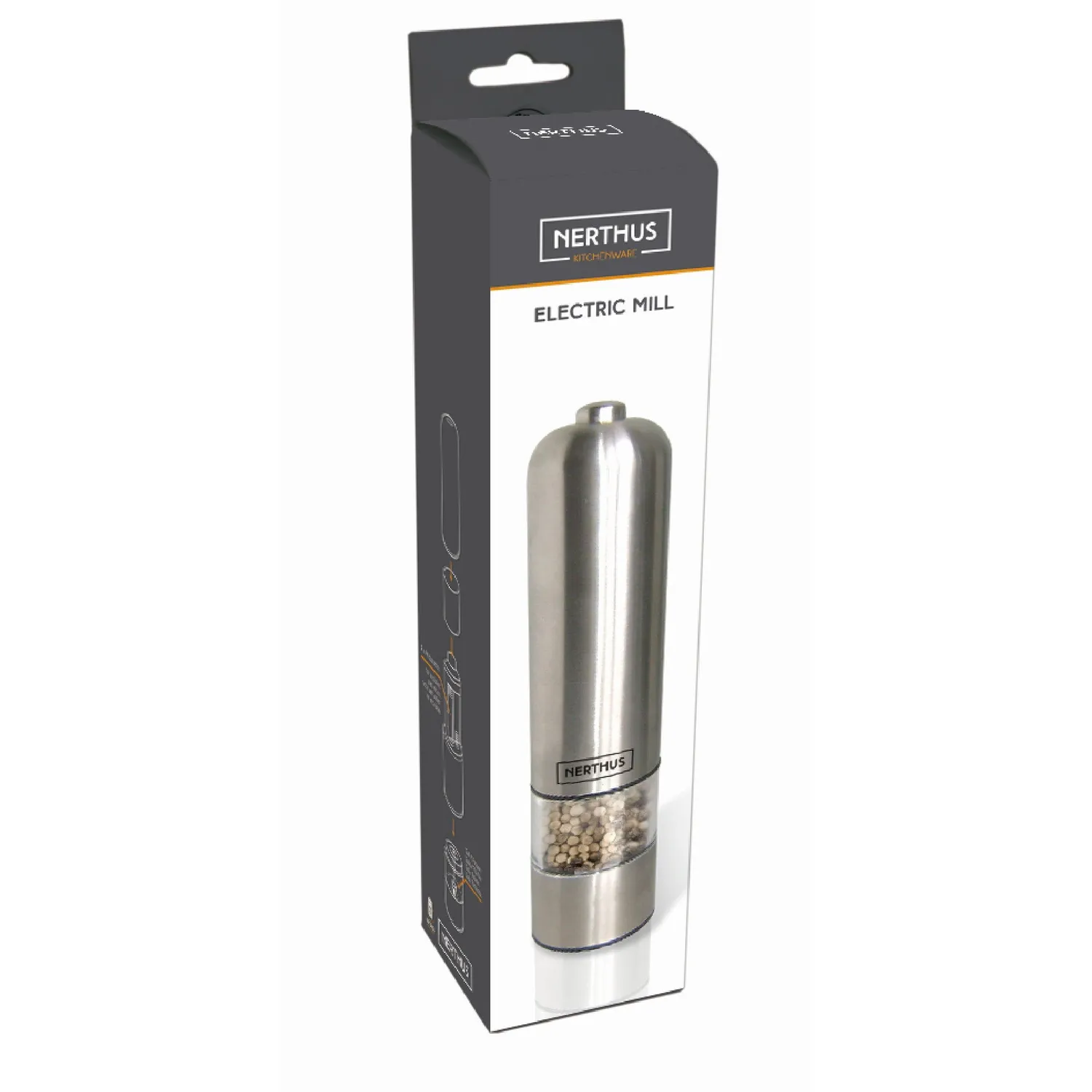 VinBouquet Macinino Elettrico Acciaio Inox a Pulsante
