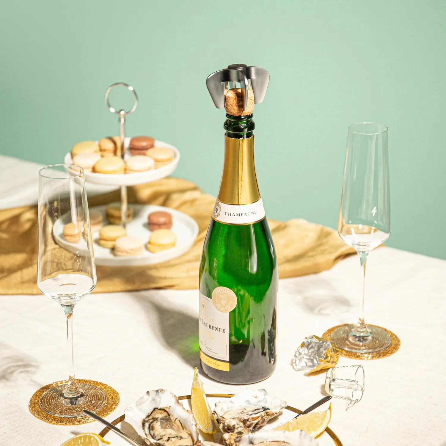 Vacu Vin Champagne Opener Compact apribottiglie per champagne