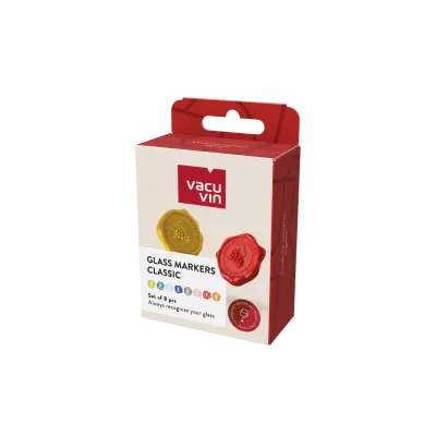 Vacuvin Glass Markers Classic segnabicchieri 8 pezzi