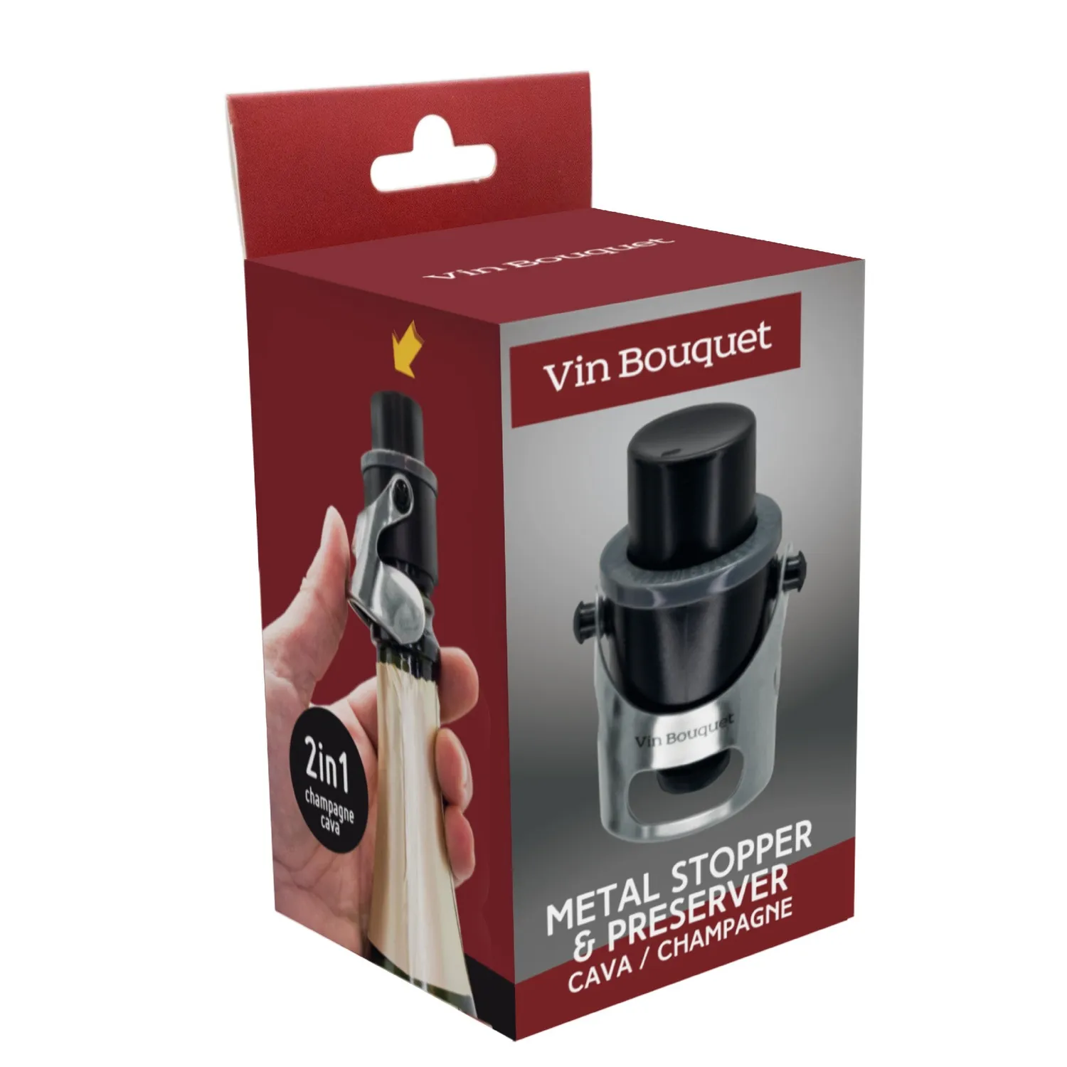 VinBouquet Tappo Spumante Metallico Conservatore