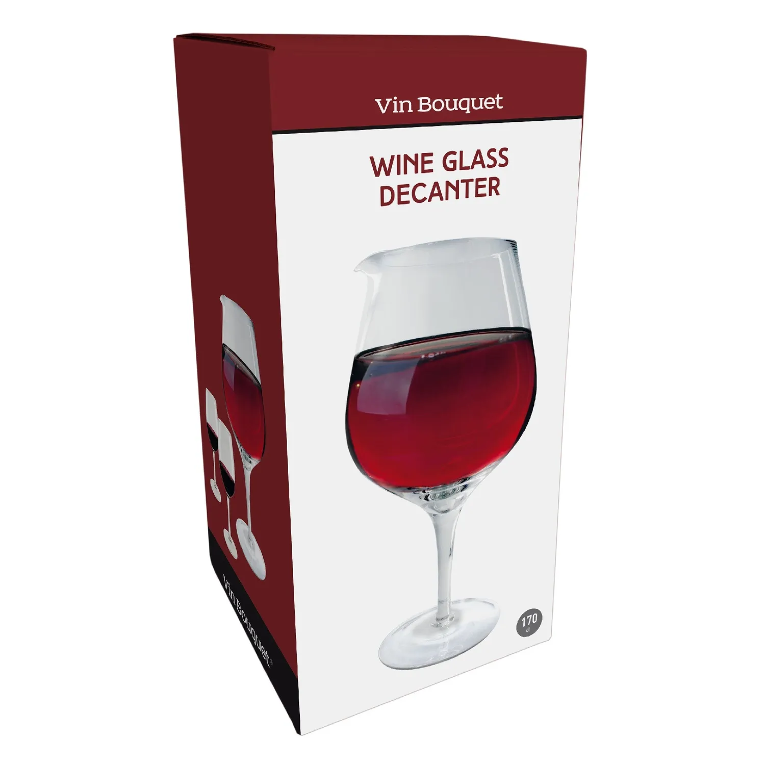 VinBouquet Coppa Decantatore di Vino 1,7 L in cristallo