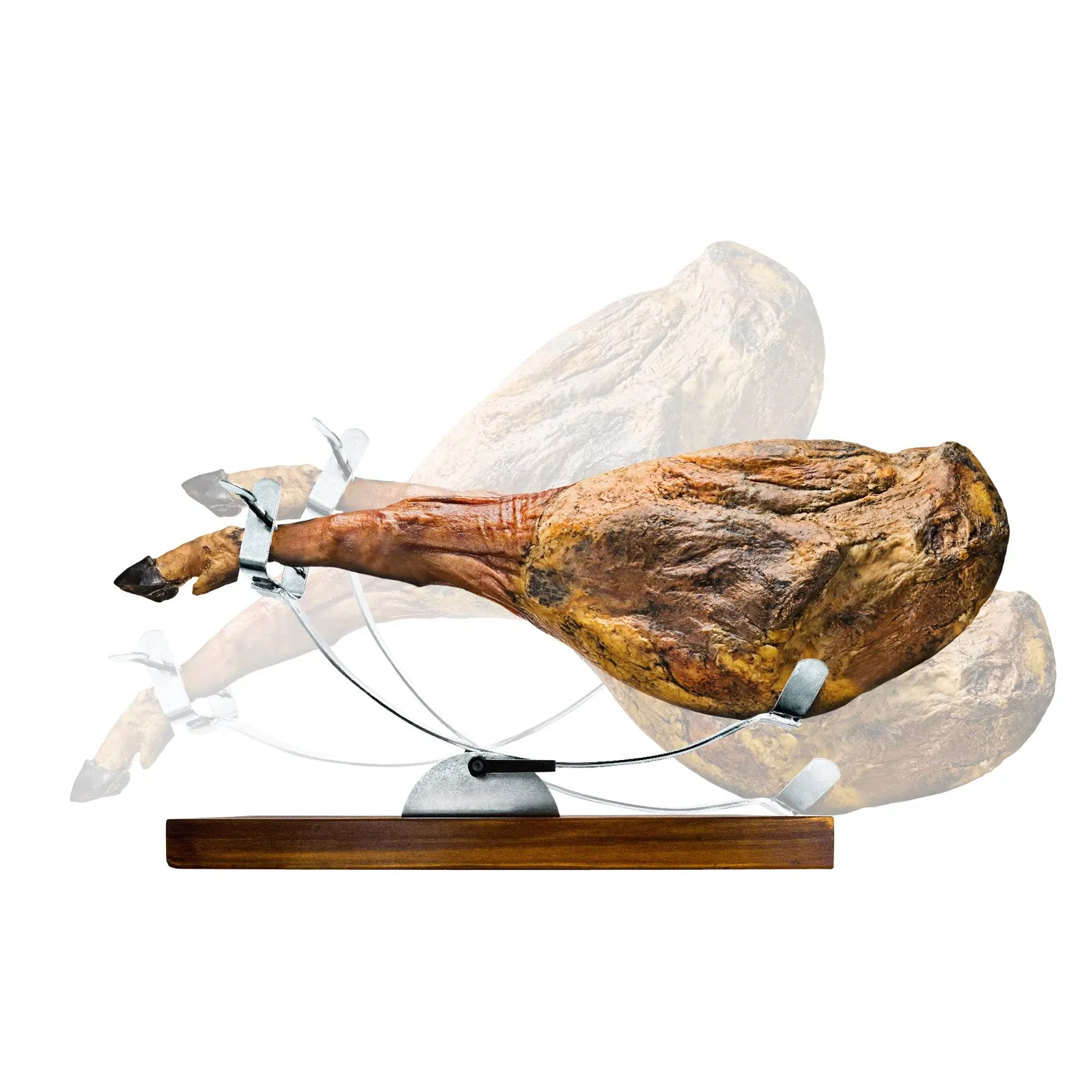 VinBouquet supporto prosciutto basculante legno 34x50x20 cm