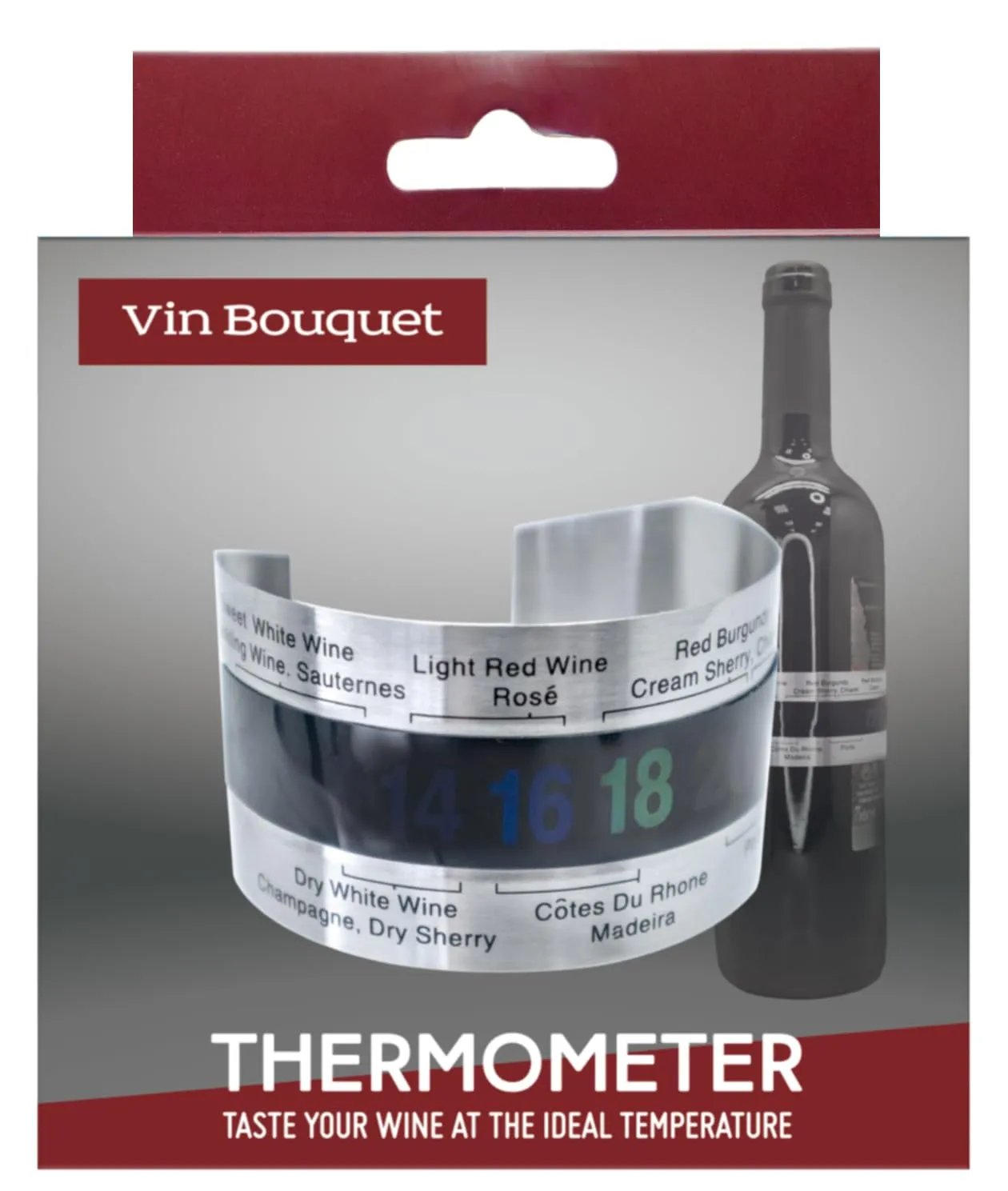 Vin Bouquet FIC 009 Termometro Analogico per Bottiglia
