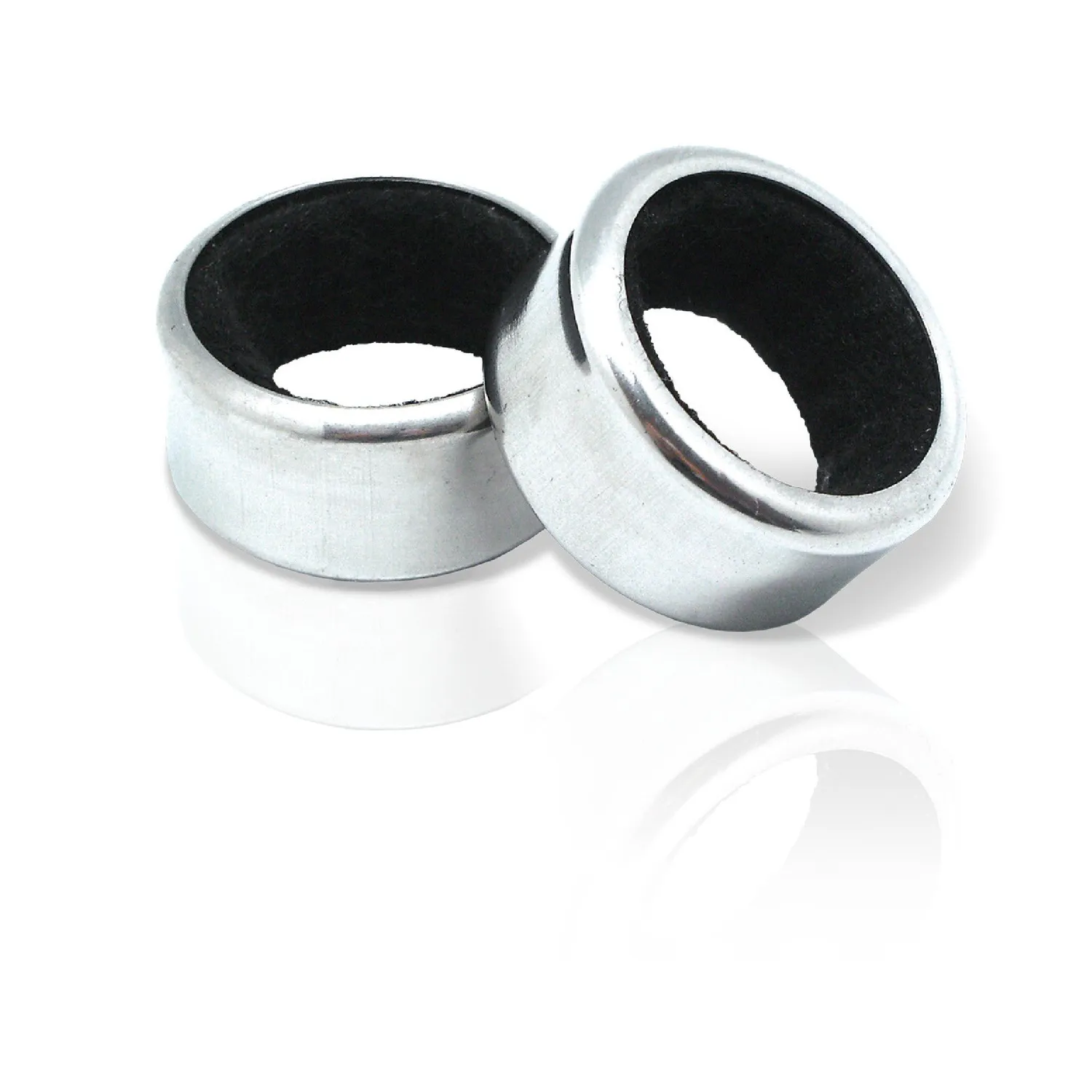 VinBouquet Set Anelli Antigoccia Vino Acciaio Feltro