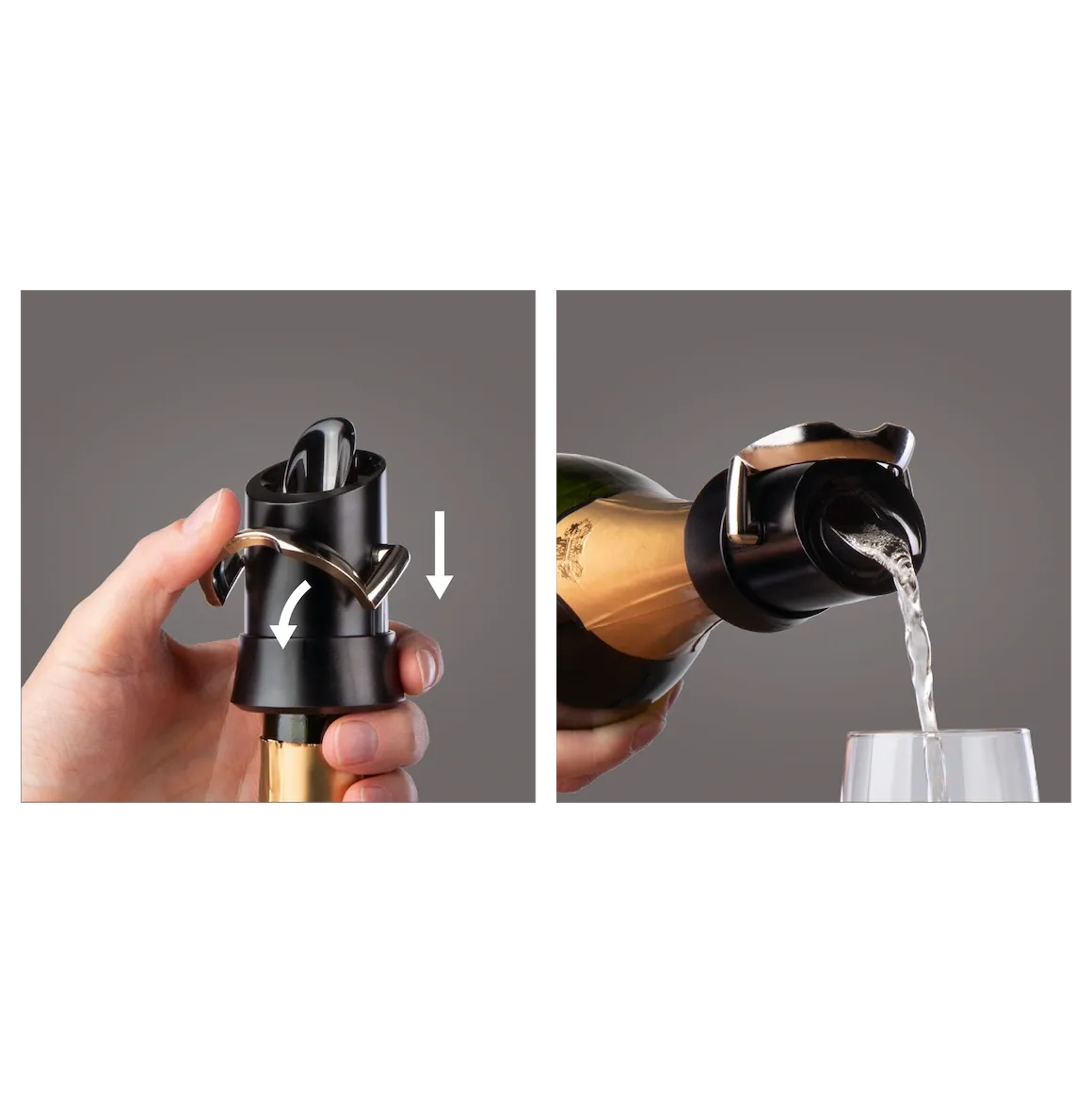 Vacuvin Tappo Champagne Spumante Versatore 2 in 1