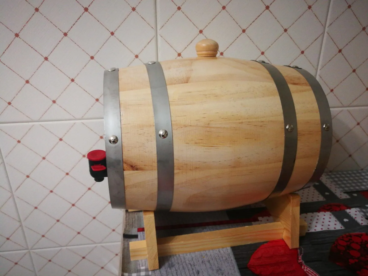 Vin Bouquet FIA 340 barile vino legno 3 litri