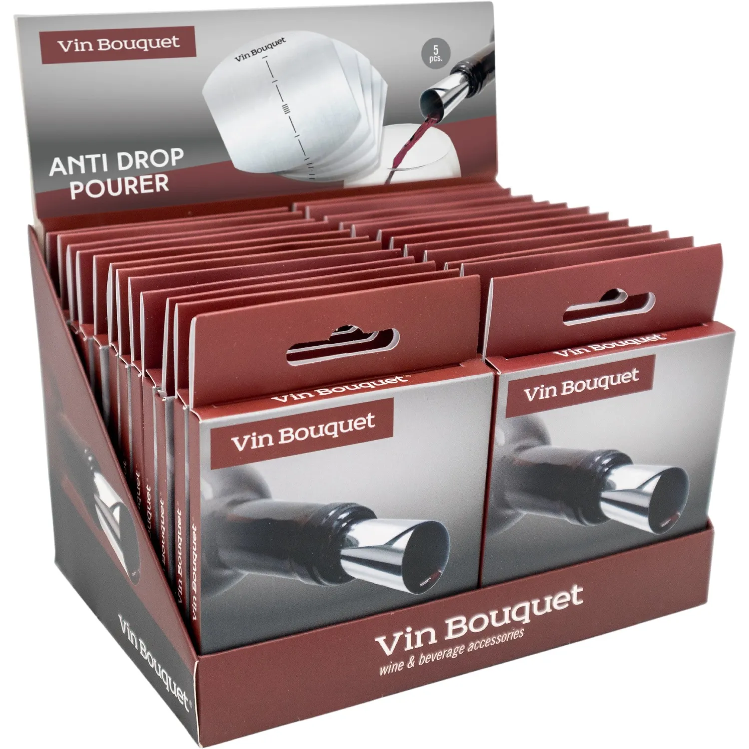 VinBouquet dischi antigoccia vino in fogli riutilizzabili