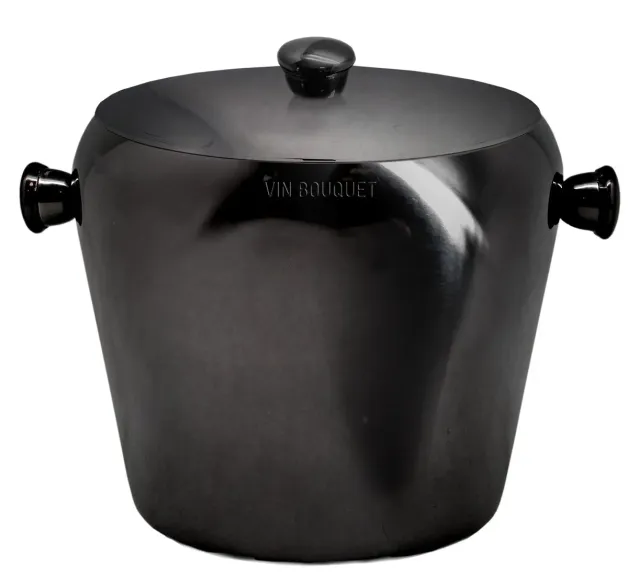 Vin Bouquet secchiello del ghiaccio nero 2 l finitura grafite