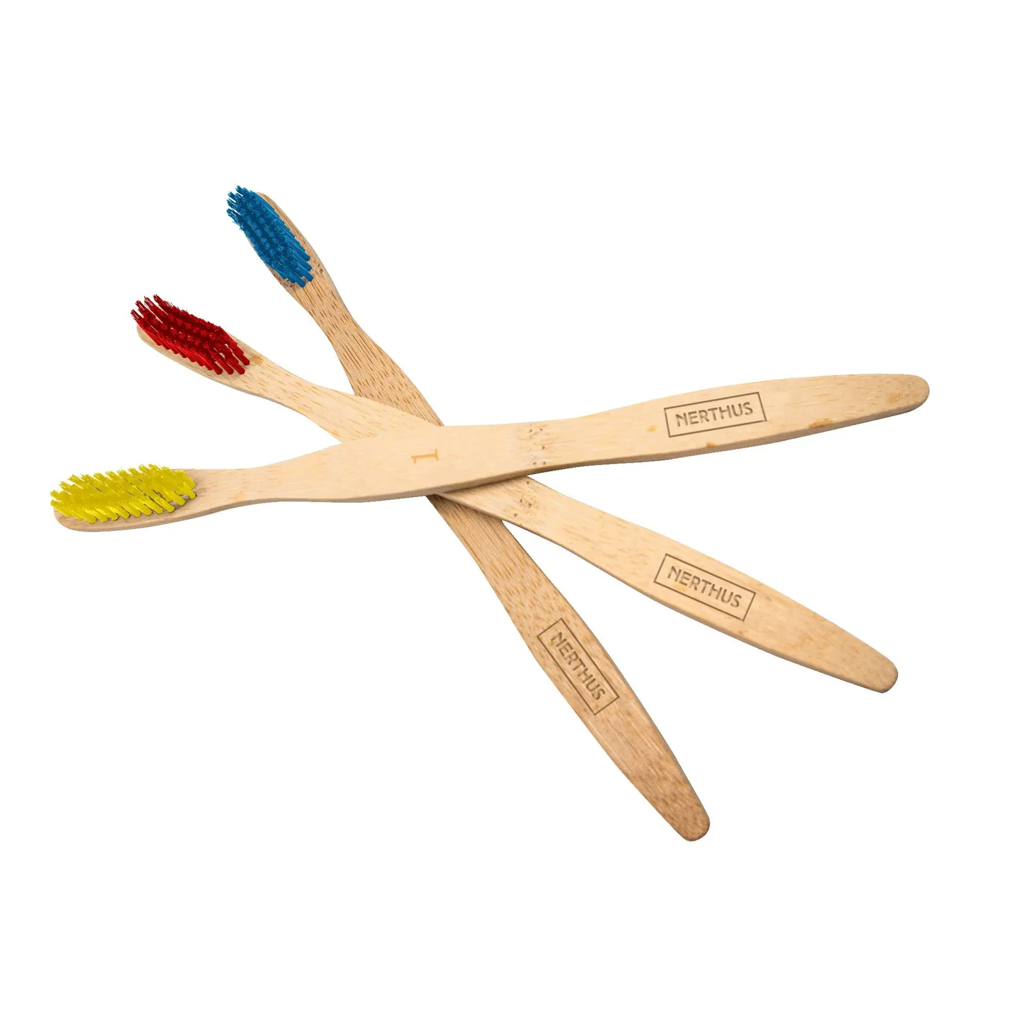 VinBouquet Spazzolini Bambù Set 3 Pezzi Ecologici