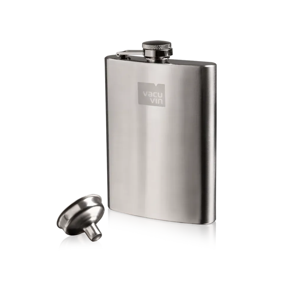 Vacuvin Hip Flask fiaschetta acciaio inox tascabile