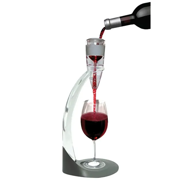 Vin Bouquet FIA 003 Set Aeratore Vino con Tappo Sottovuoto