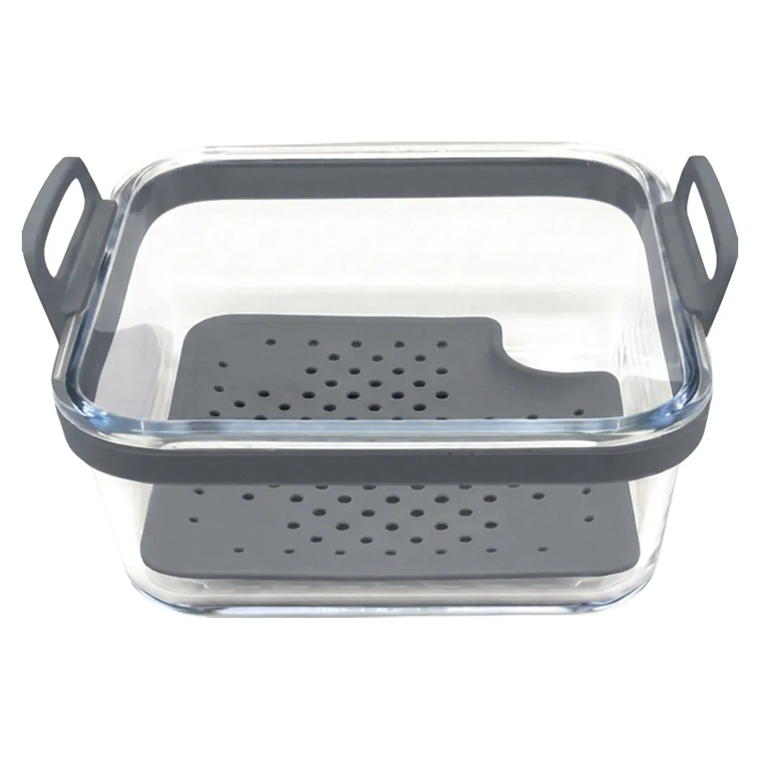 VinBouquet Recipiente Vetro Friggitrice ad Aria Borosilicato