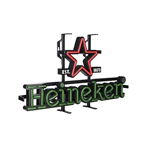 Heineken Blade Insegna Luminosa Led Vintage Verde